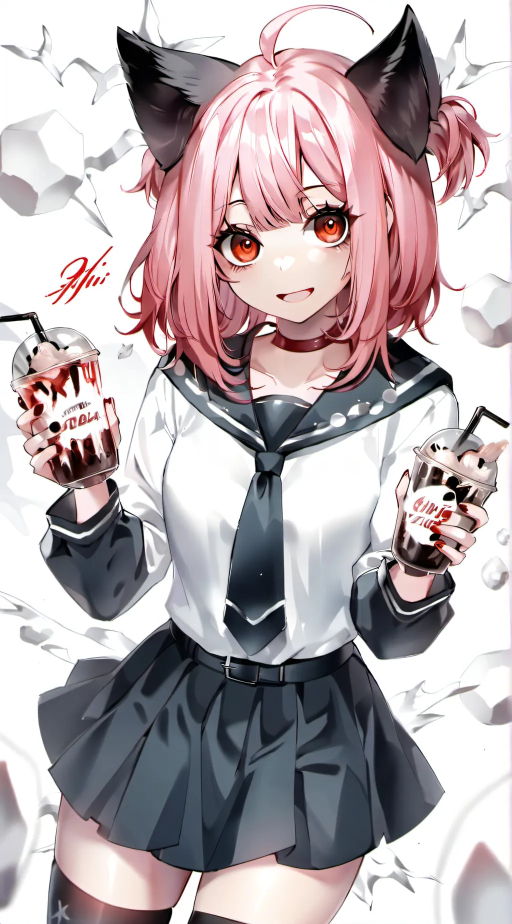 ai character: Mina  background