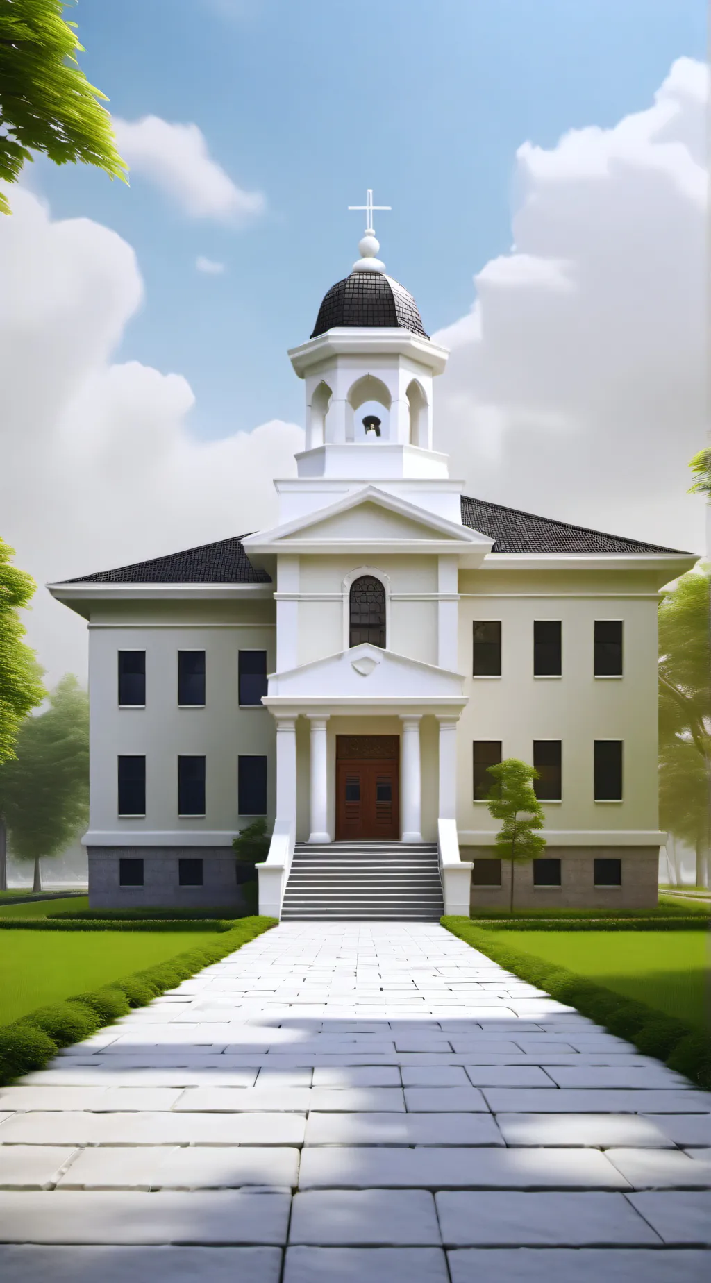 ai character: high school  background