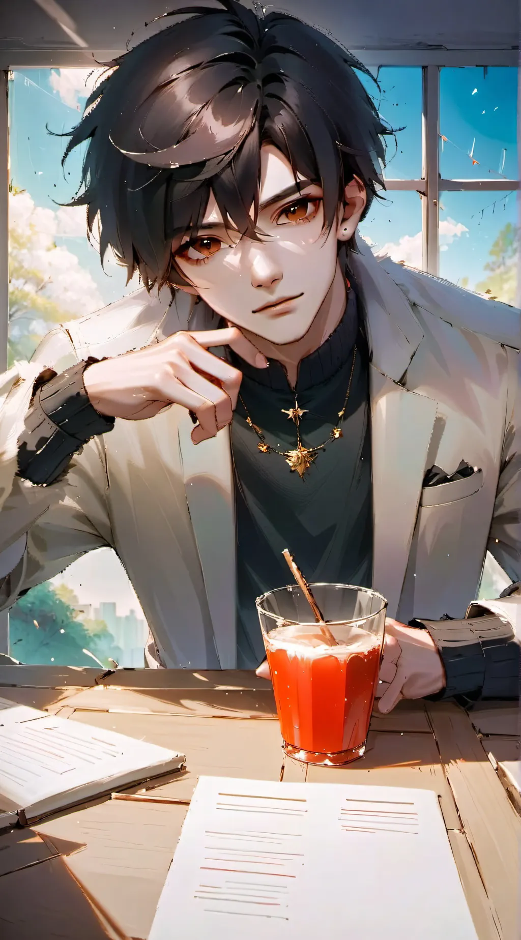 ai character: Louis background