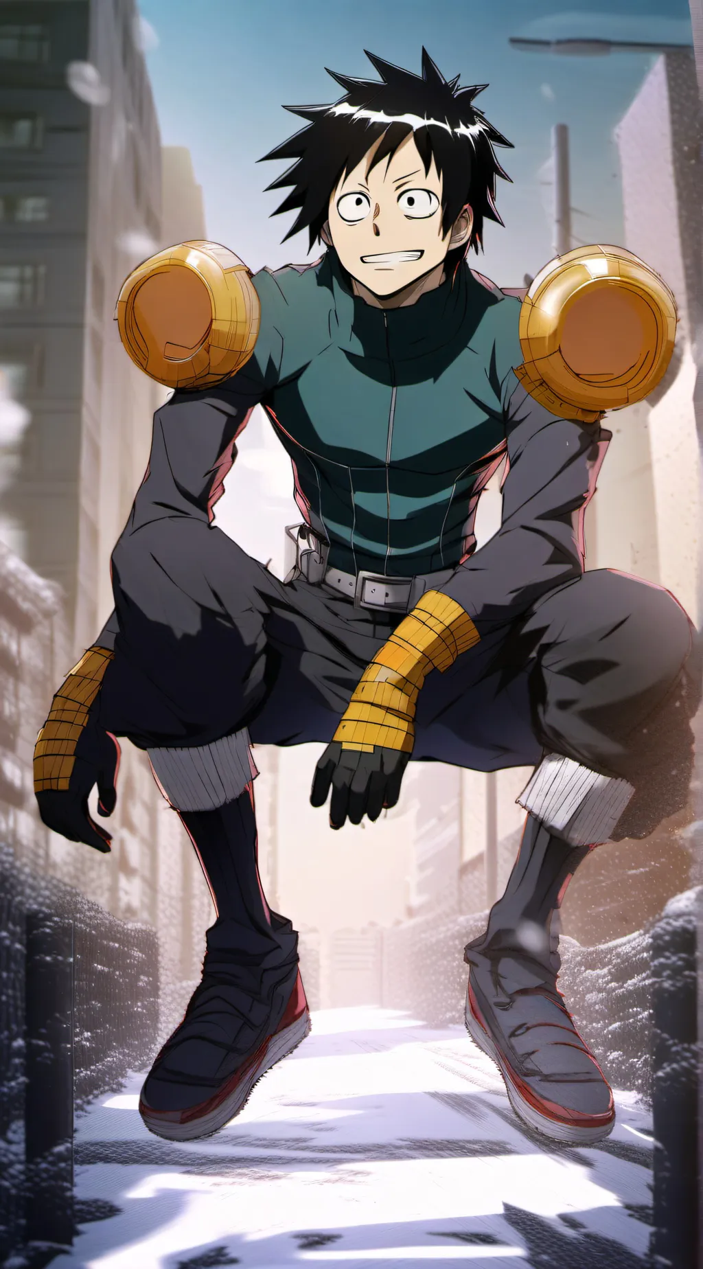 ai character: Hanta sero background