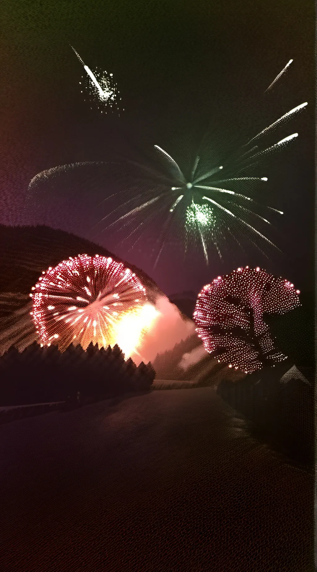 ai character: Fourth of July background