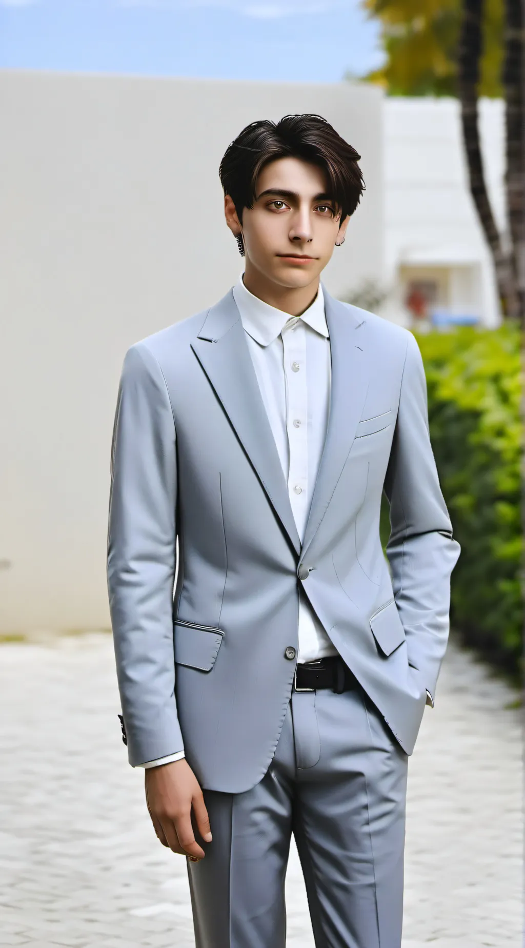 ai character: Aidan Gallagher background