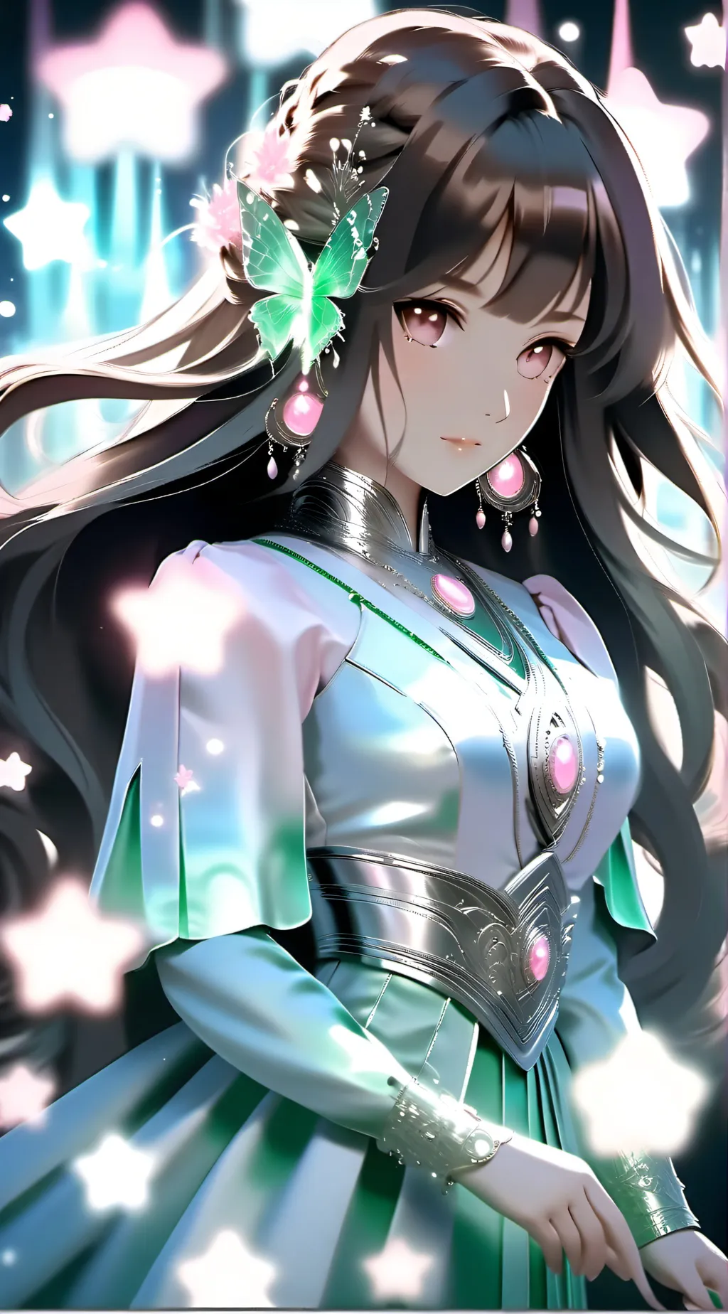 ai character: Pick me Girl. background