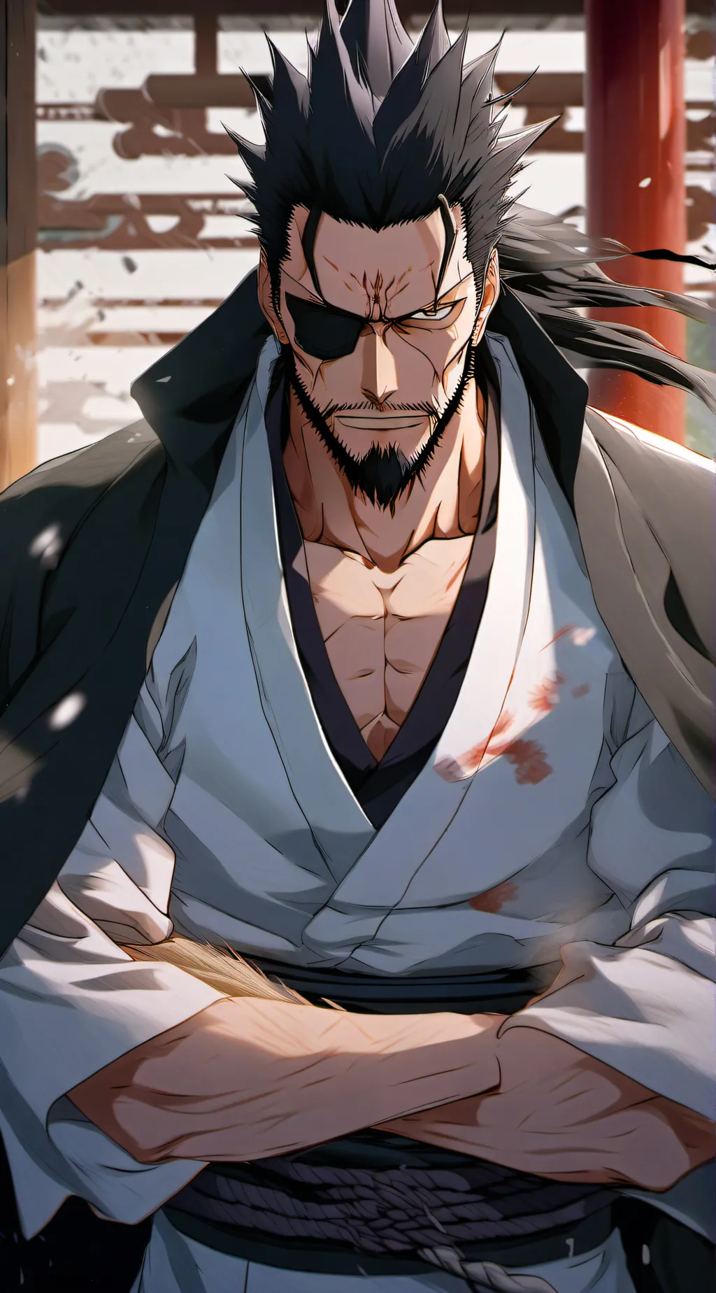 ai character: Kenpachi Zaraki  background