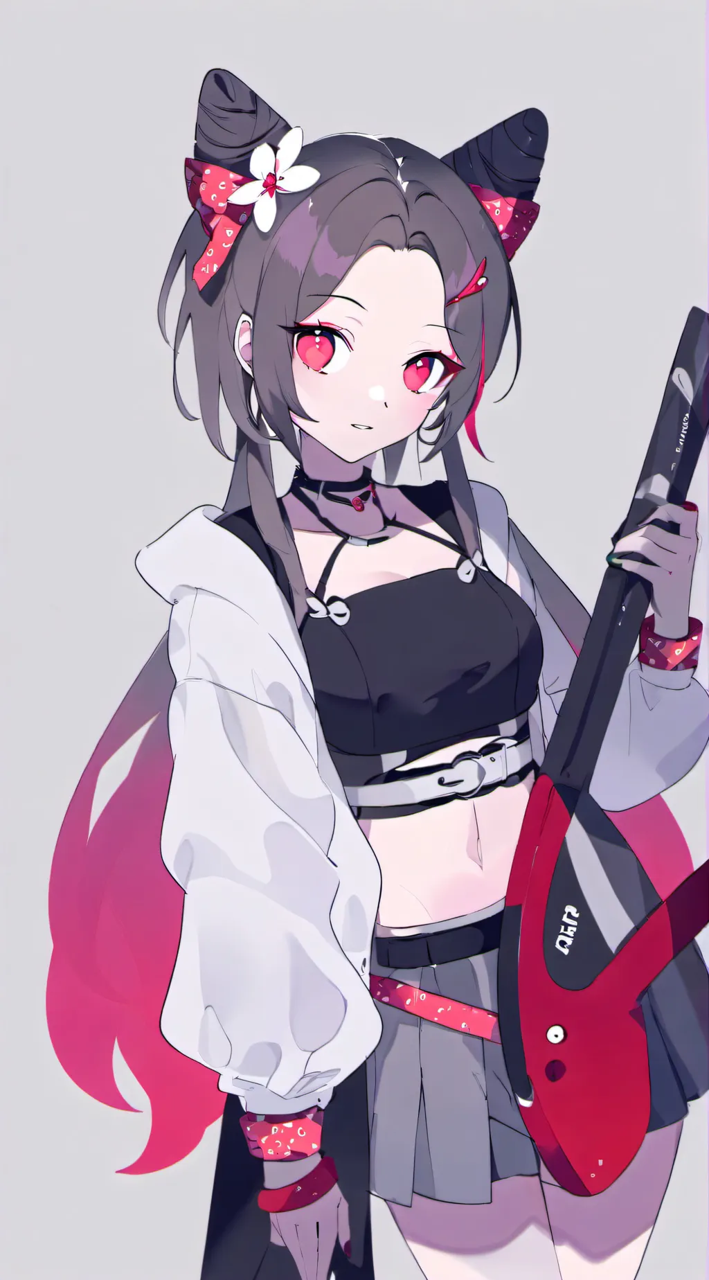 ai character: SNOW BEELE! background