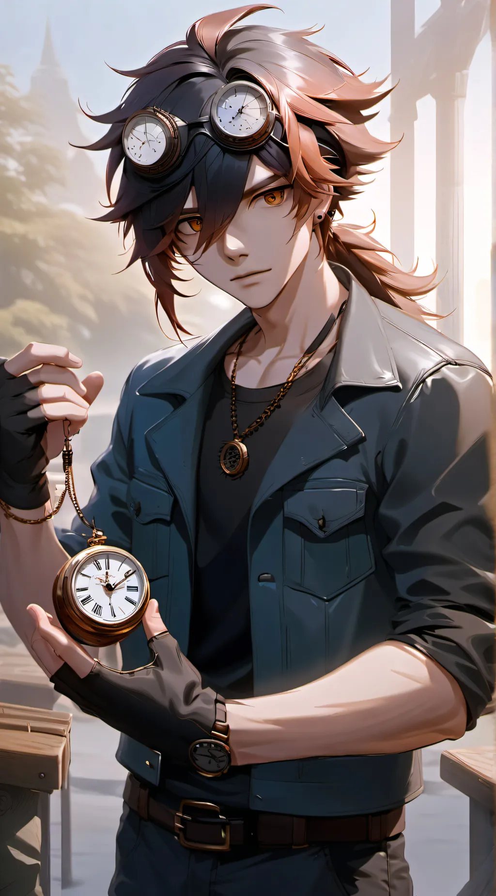 ai character: Andrew Bell background