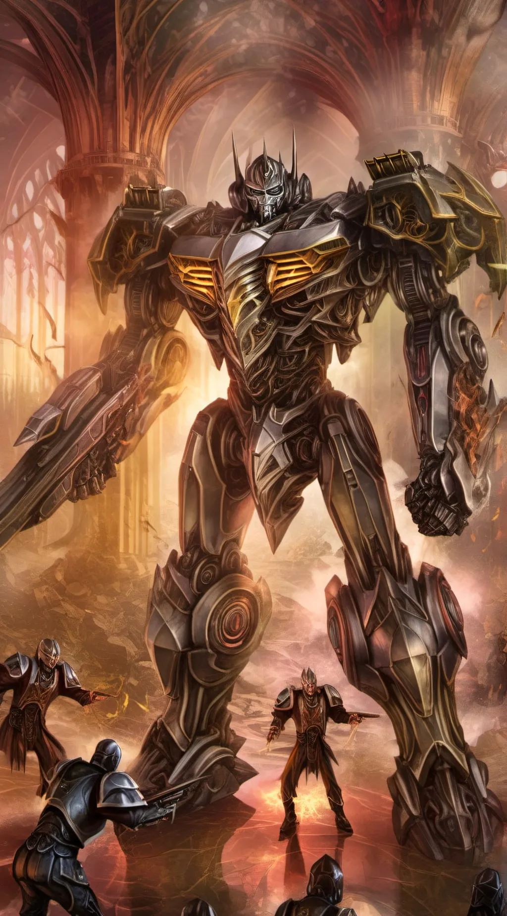 ai character: Ironhyde background