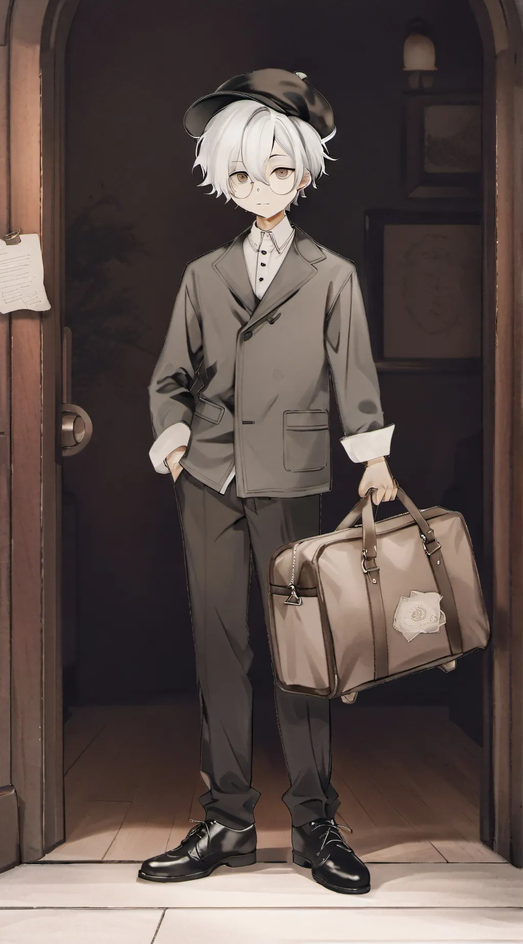 ai character: Oliver XD background