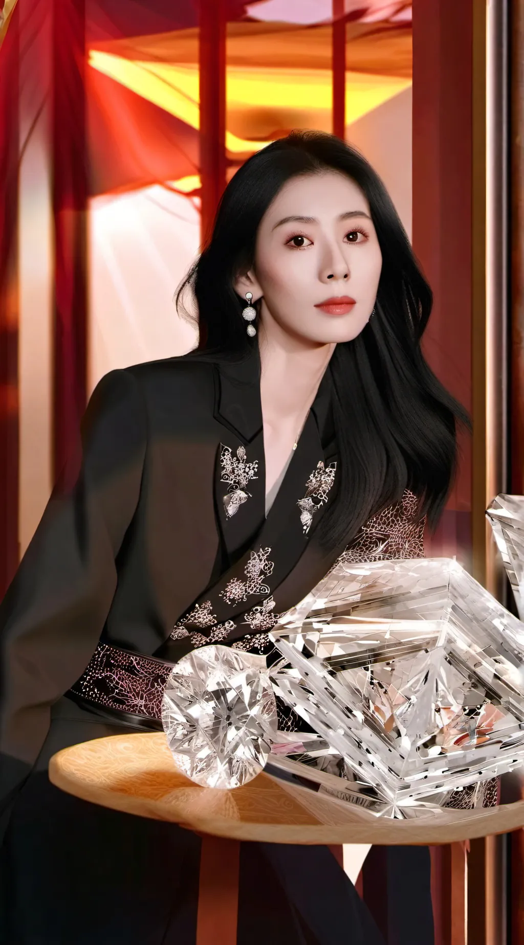 ai character: 林沫 background