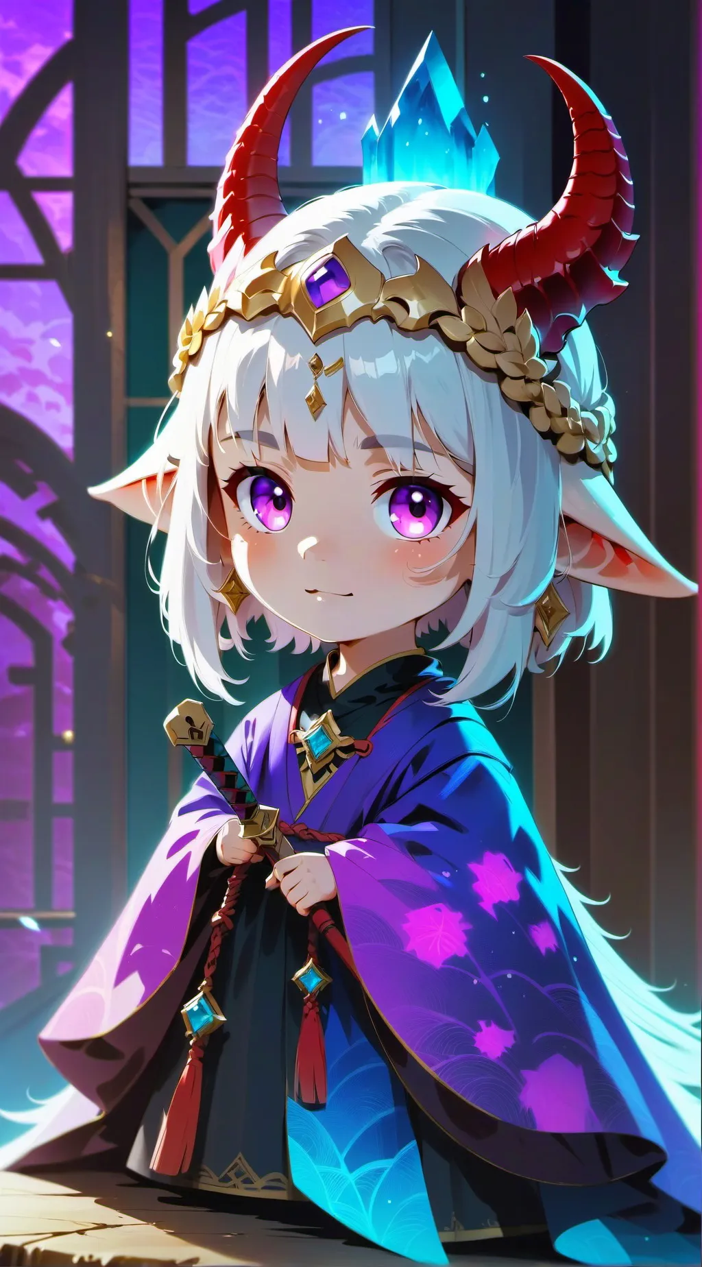 ai character: Dead or alive💀💀 background