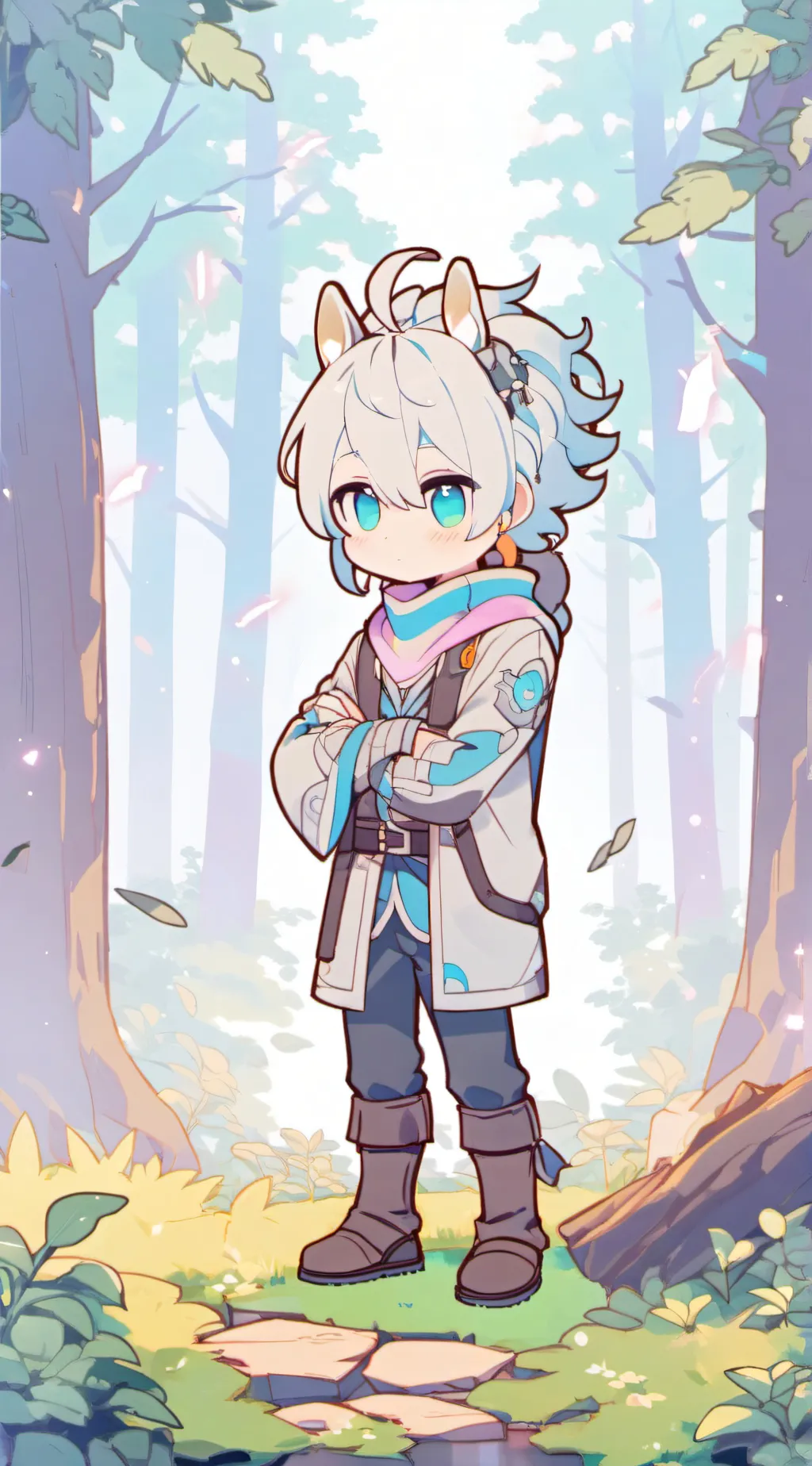 ai character: caffeine background