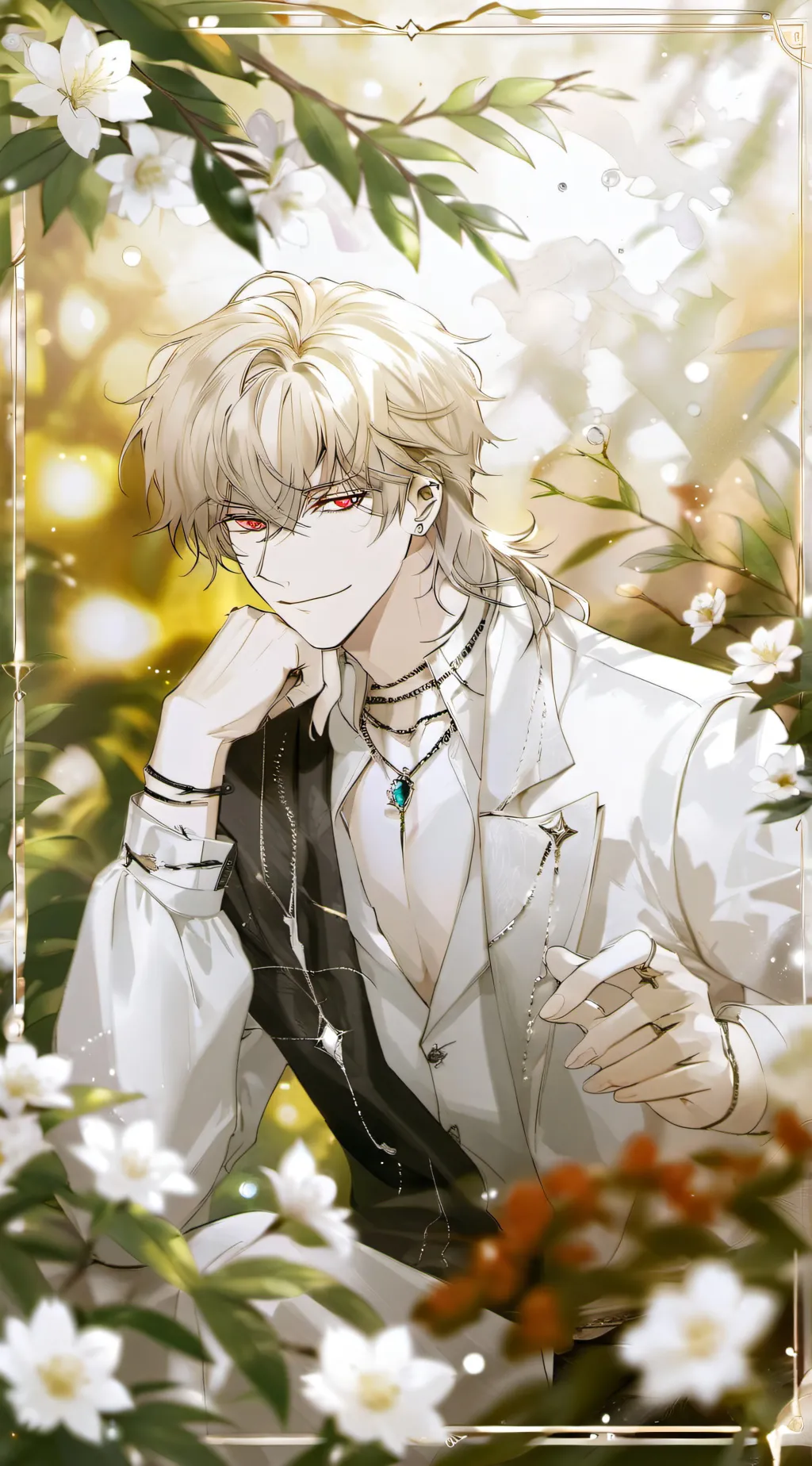 ai character: ❕ Xaivier ❕ background