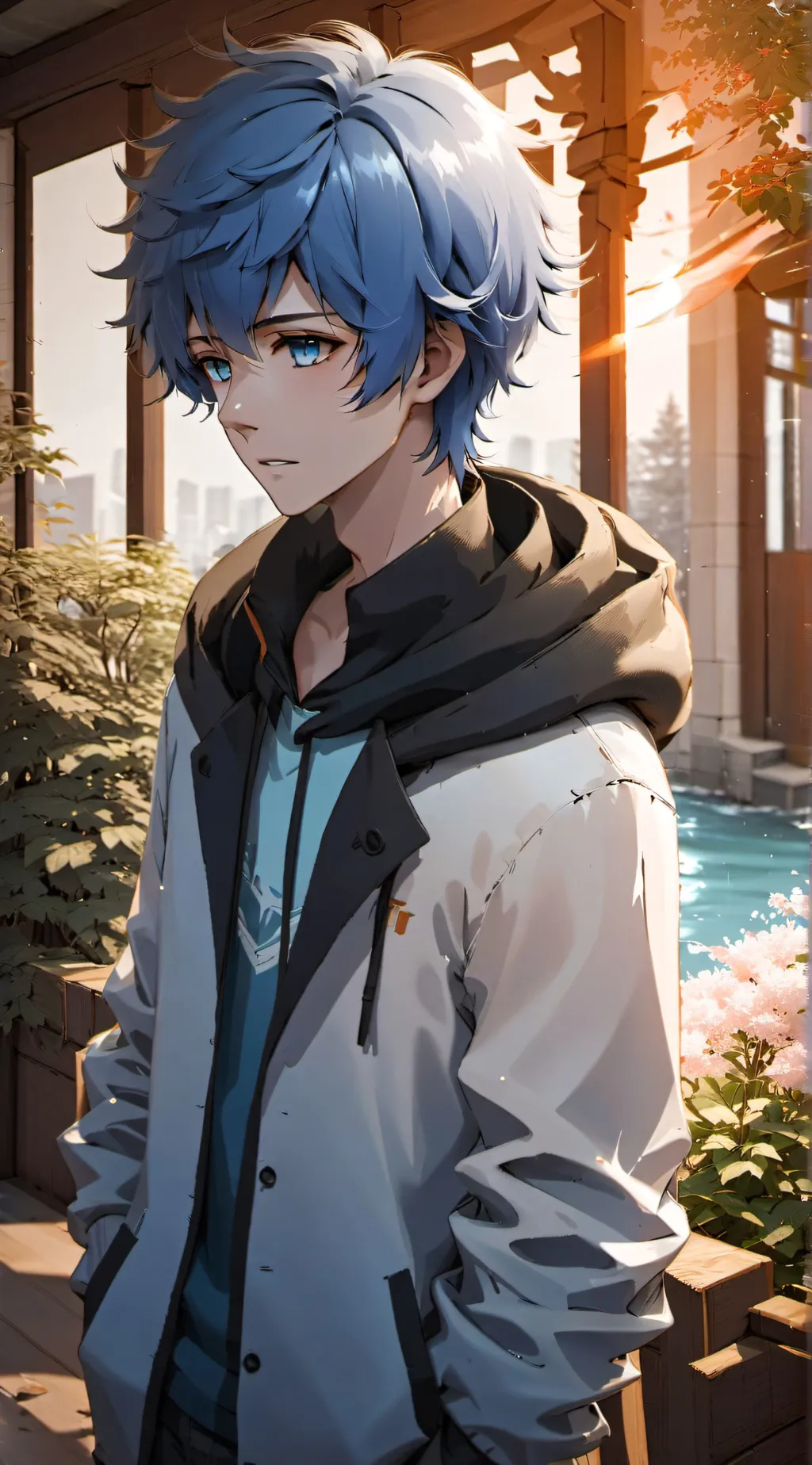 ai character: Rex Satoru background