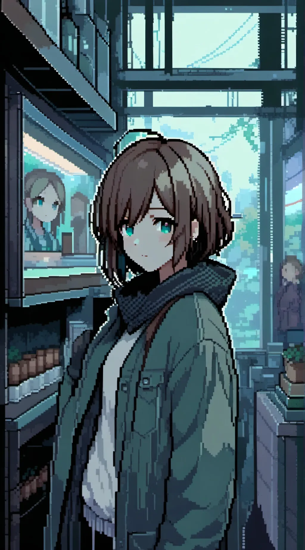 ai character: Alexa the wired 1 background