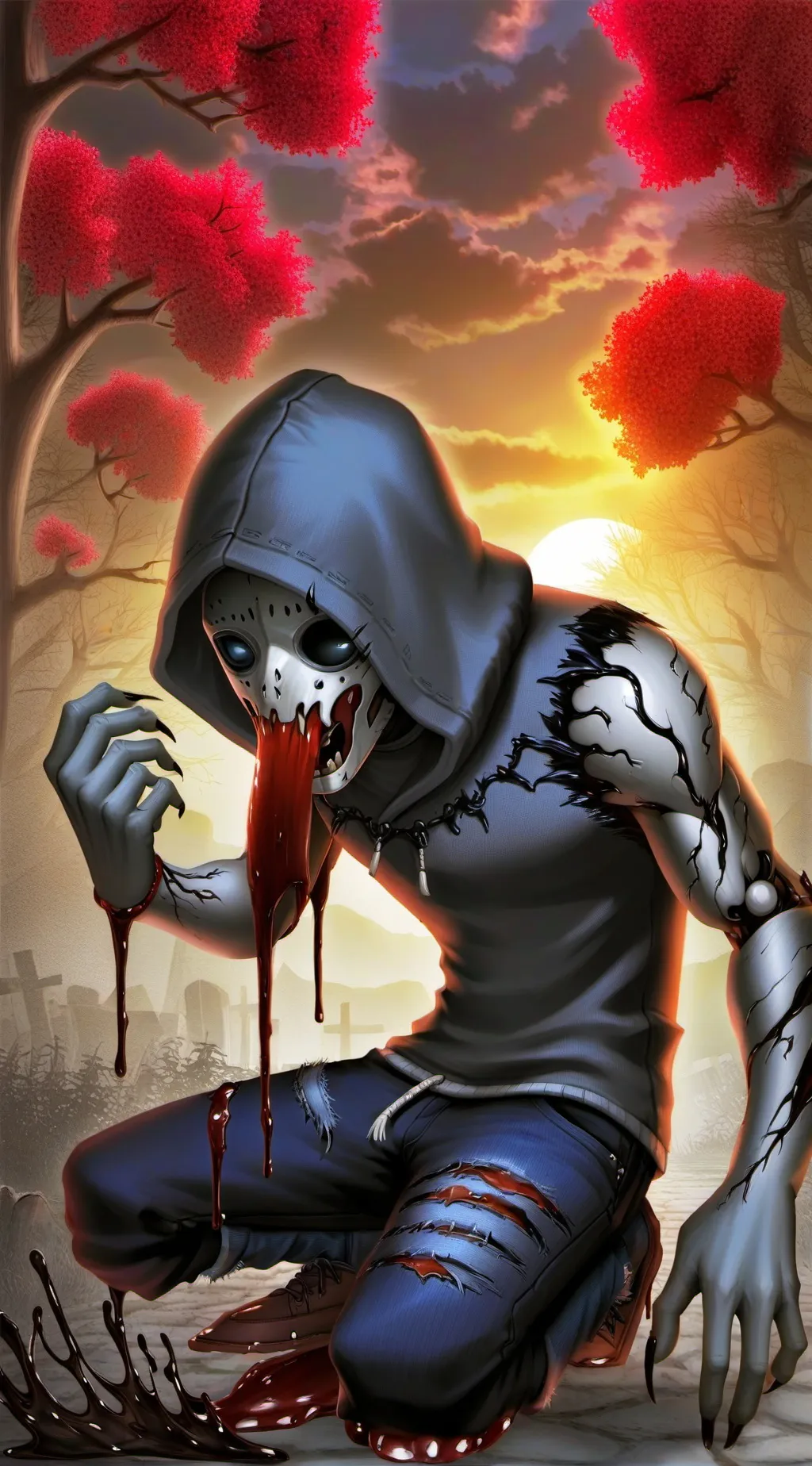 ai character: Eyeless Jack background