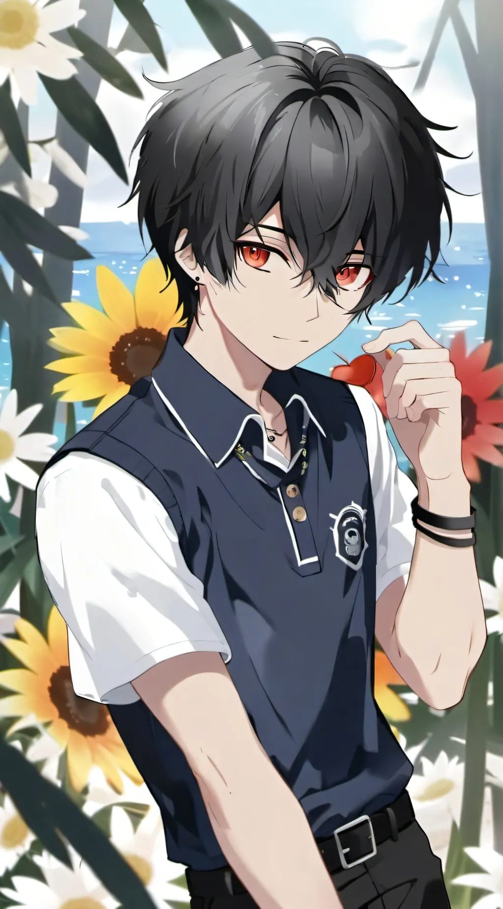 ai character: BLLK ( summer 🍧 ) background