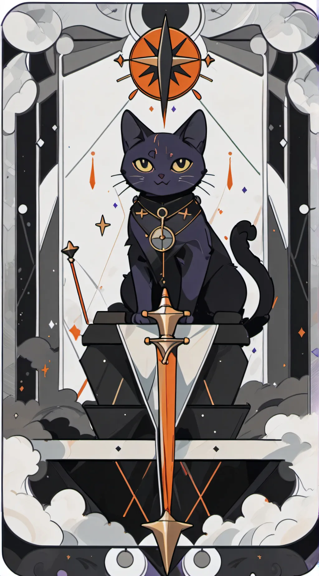 ai character: cat nap background