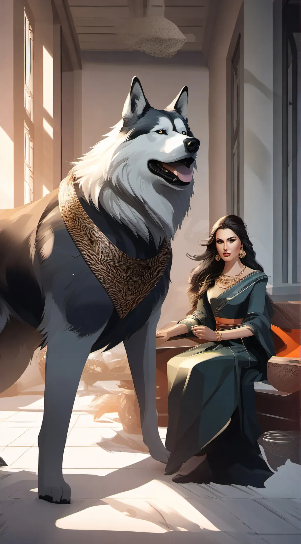 ai character: bo background