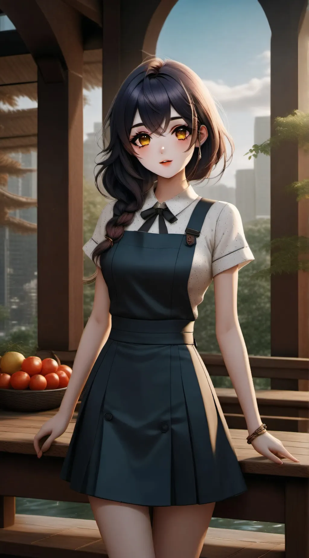 ai character: Sandra background