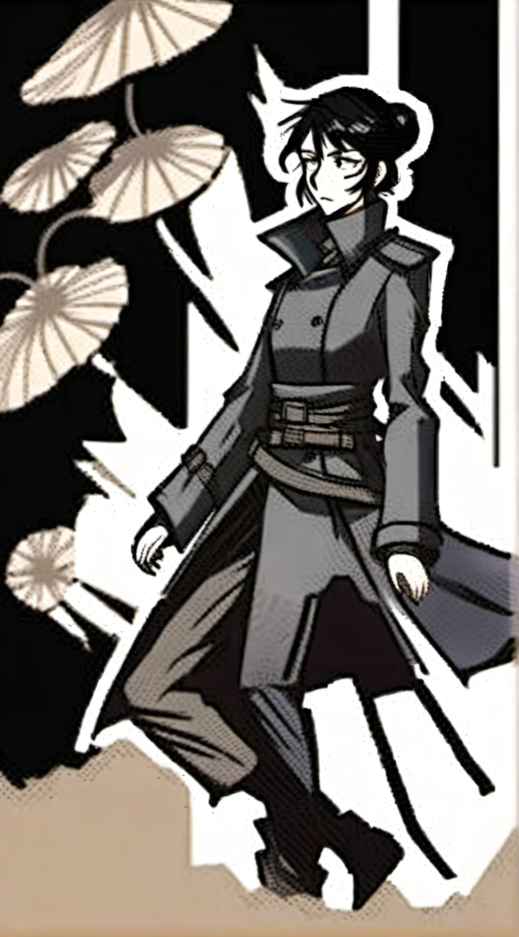 ai character: Bok su background