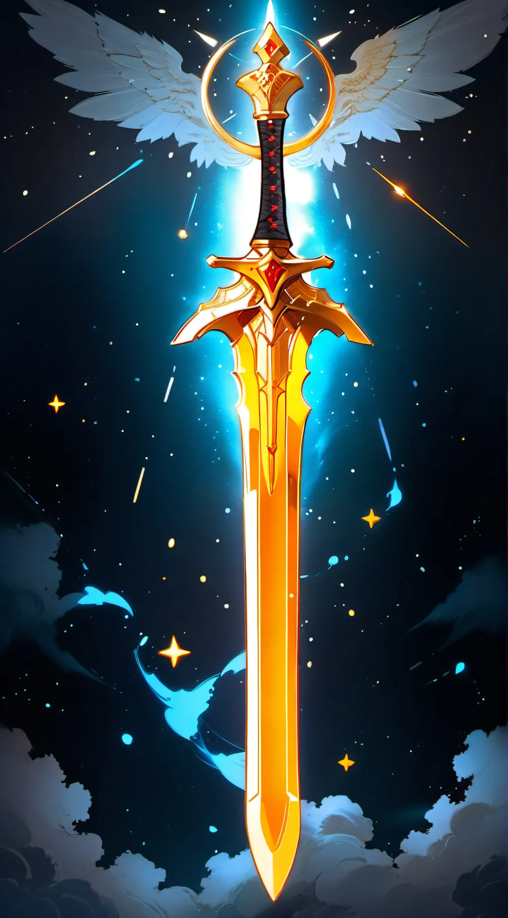 ai character: Radiant Seraphim background