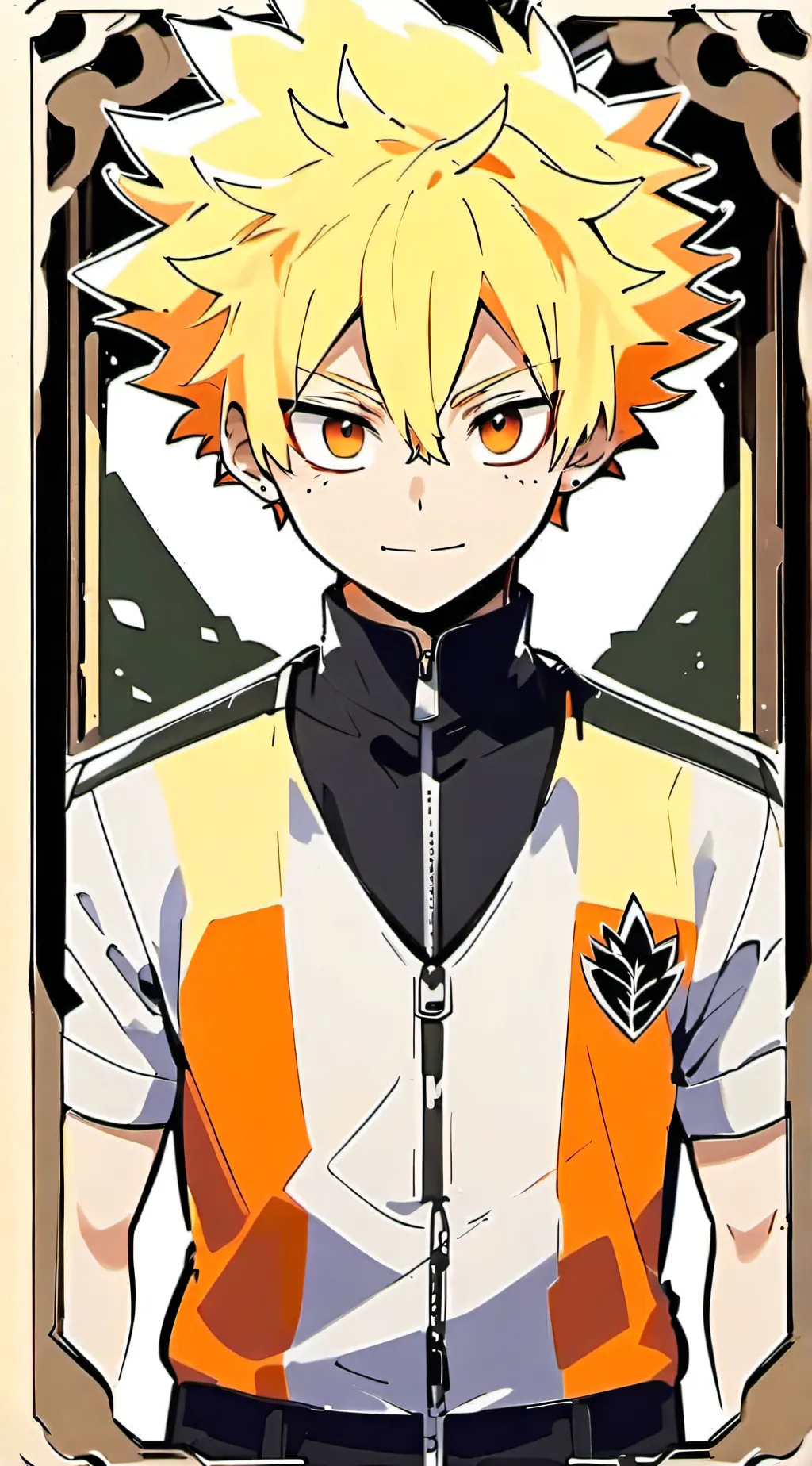 ai character: Bakugo/ kachan  background