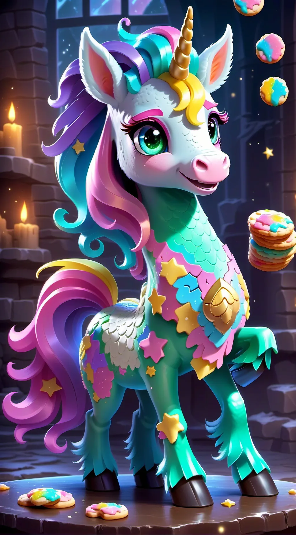 ai character: Sing along background