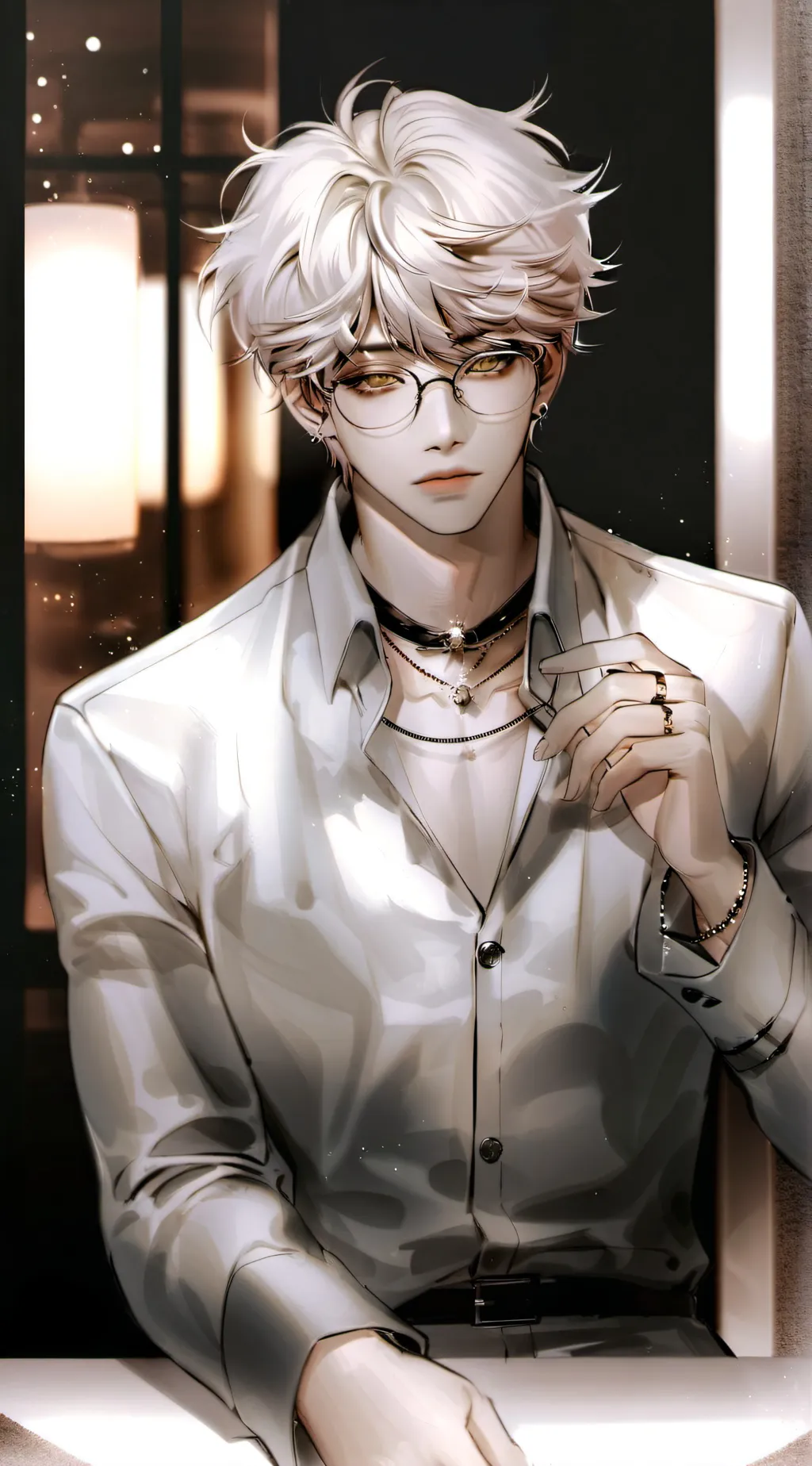 ai character: 👻Carter👻 background