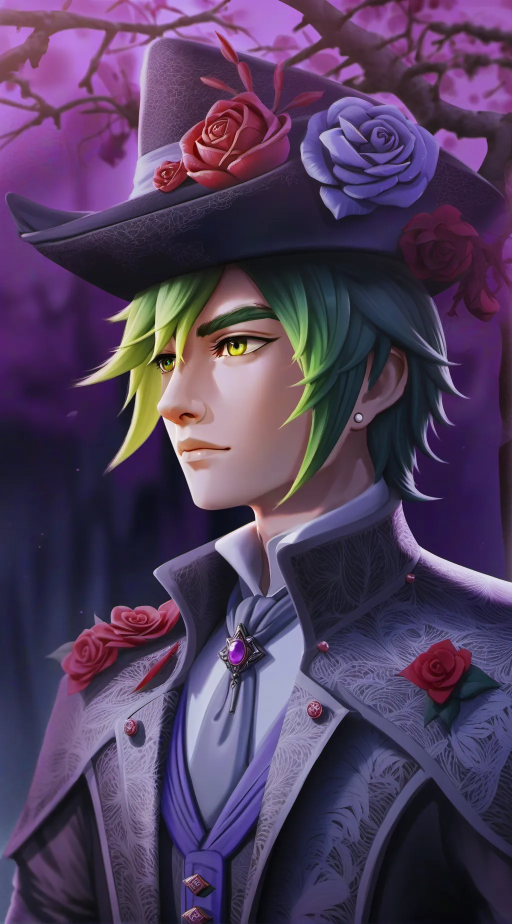 ai character: Aiden background