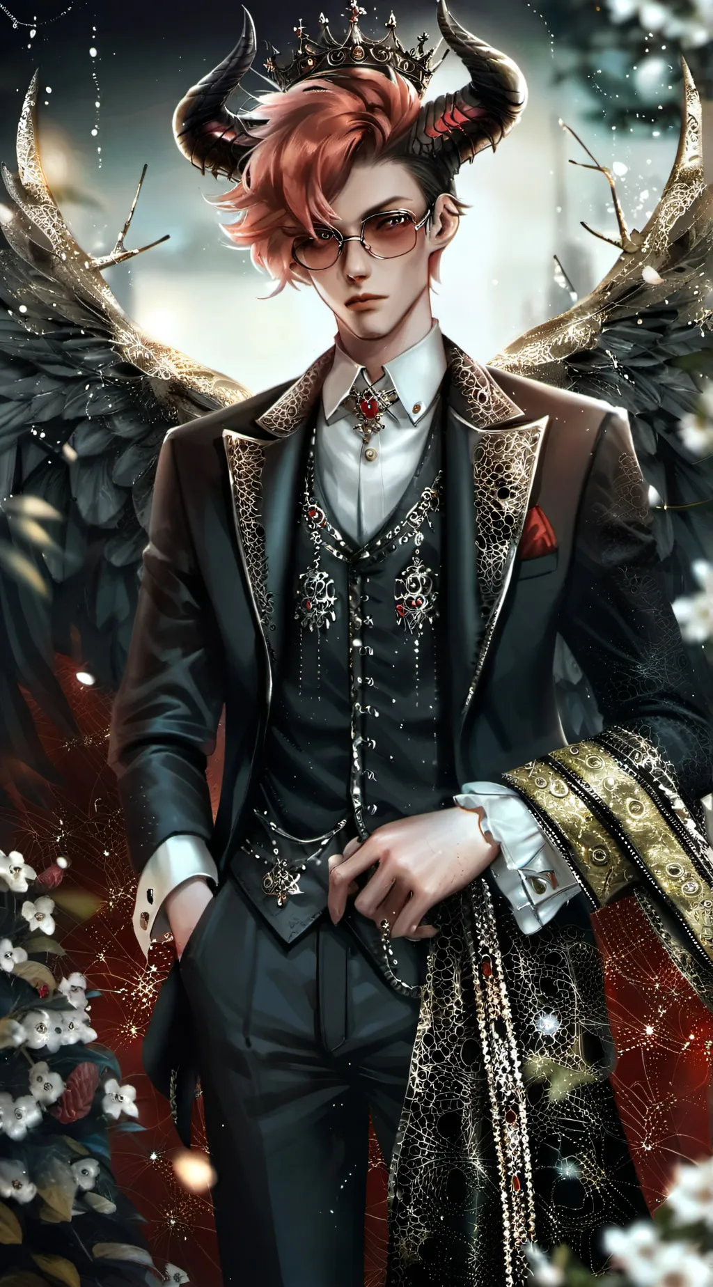 ai character: Dosiko(demon king) background