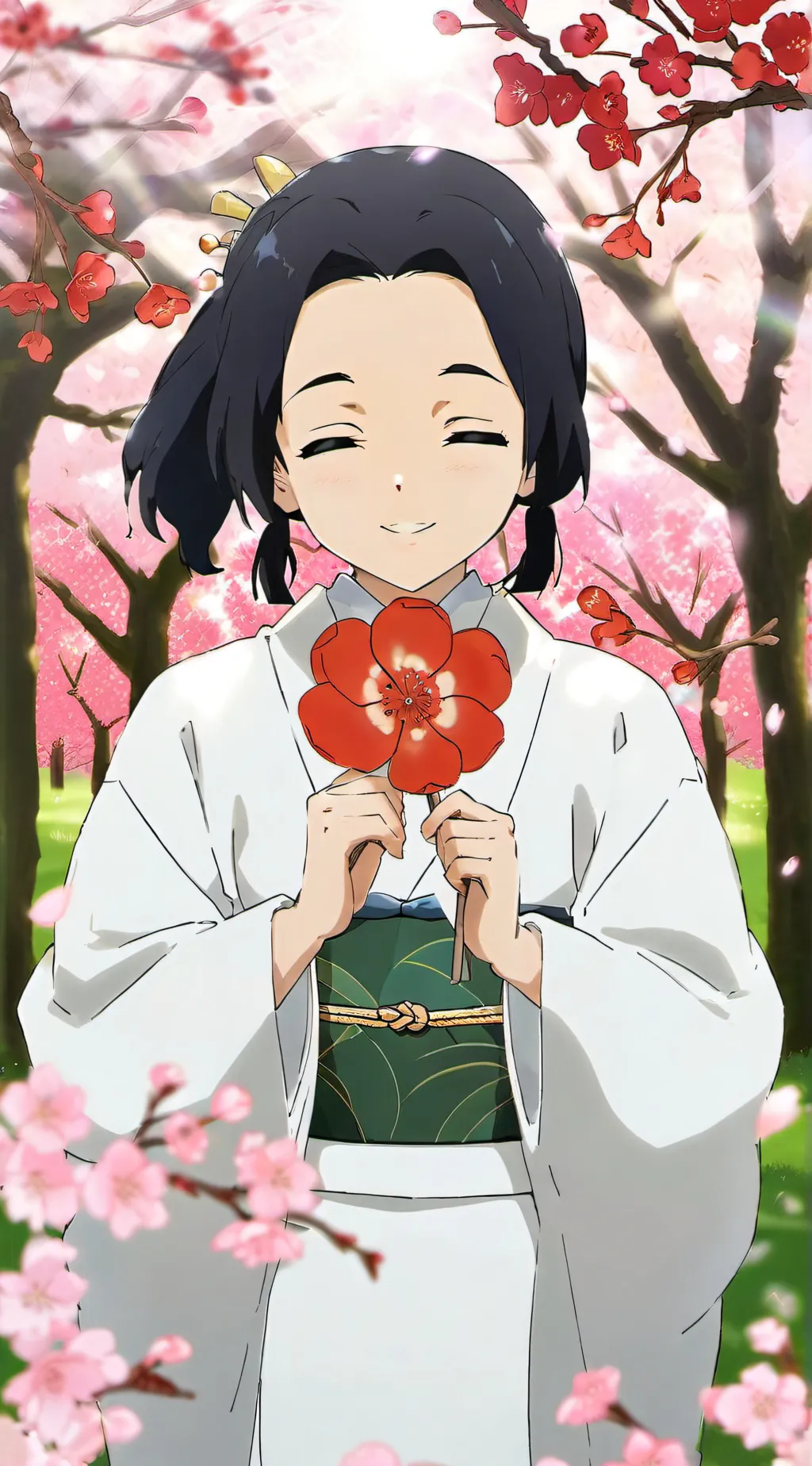 ai character: shinobu  background