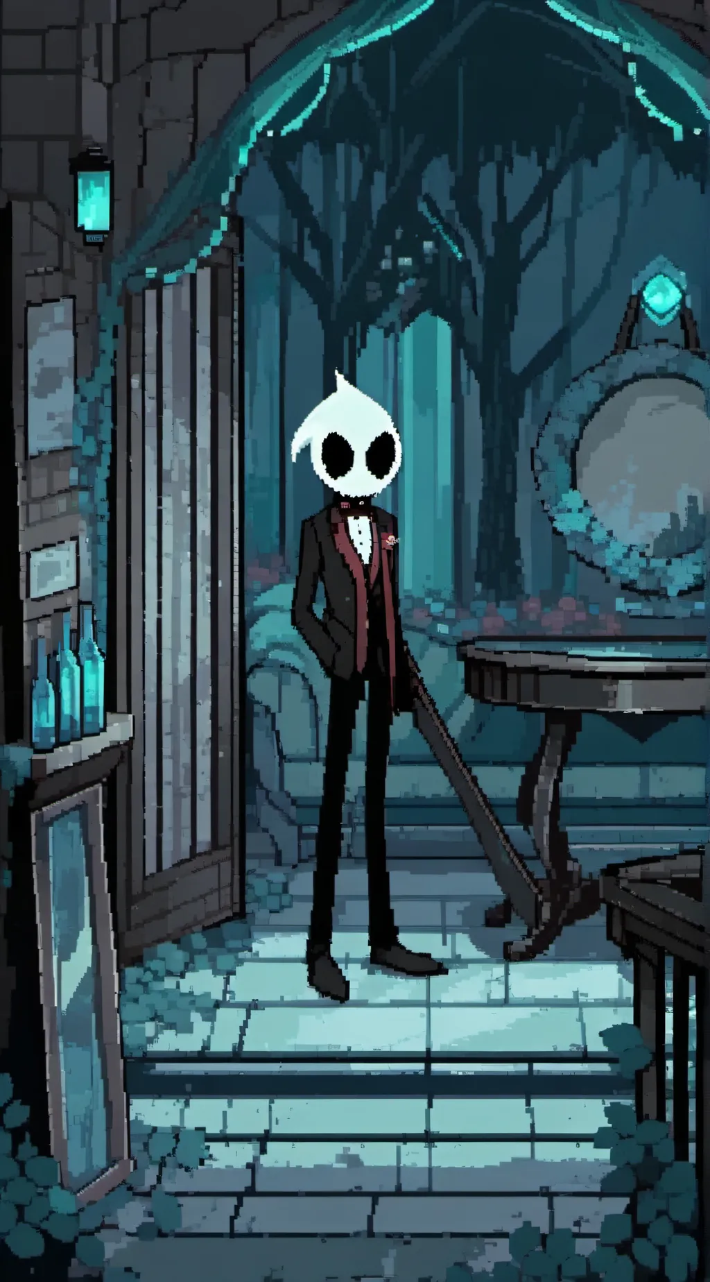 ai character: Hh fight background