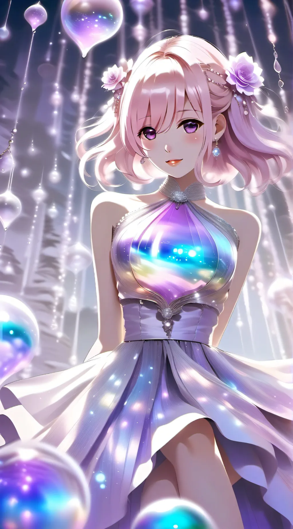 ai character: Akari background