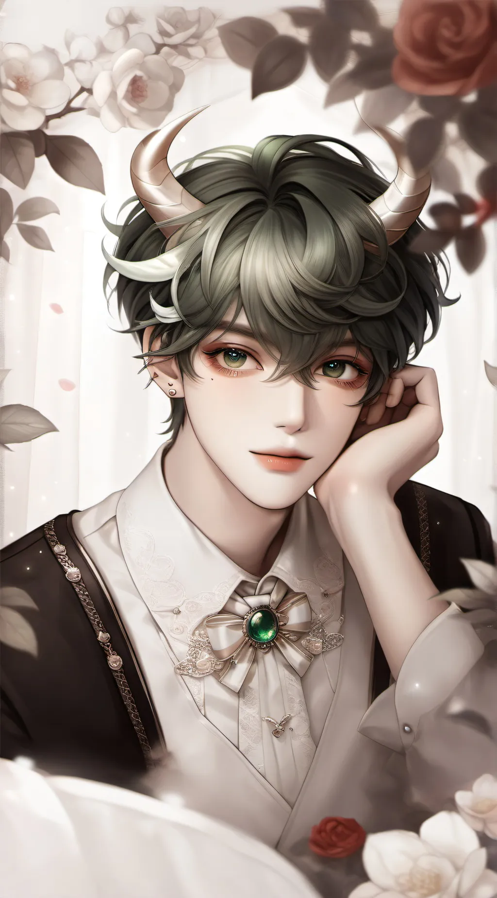 ai character: 웃HIRO웃 background