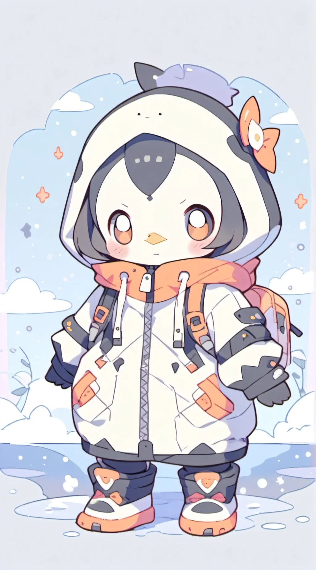 ai character: Finch  background