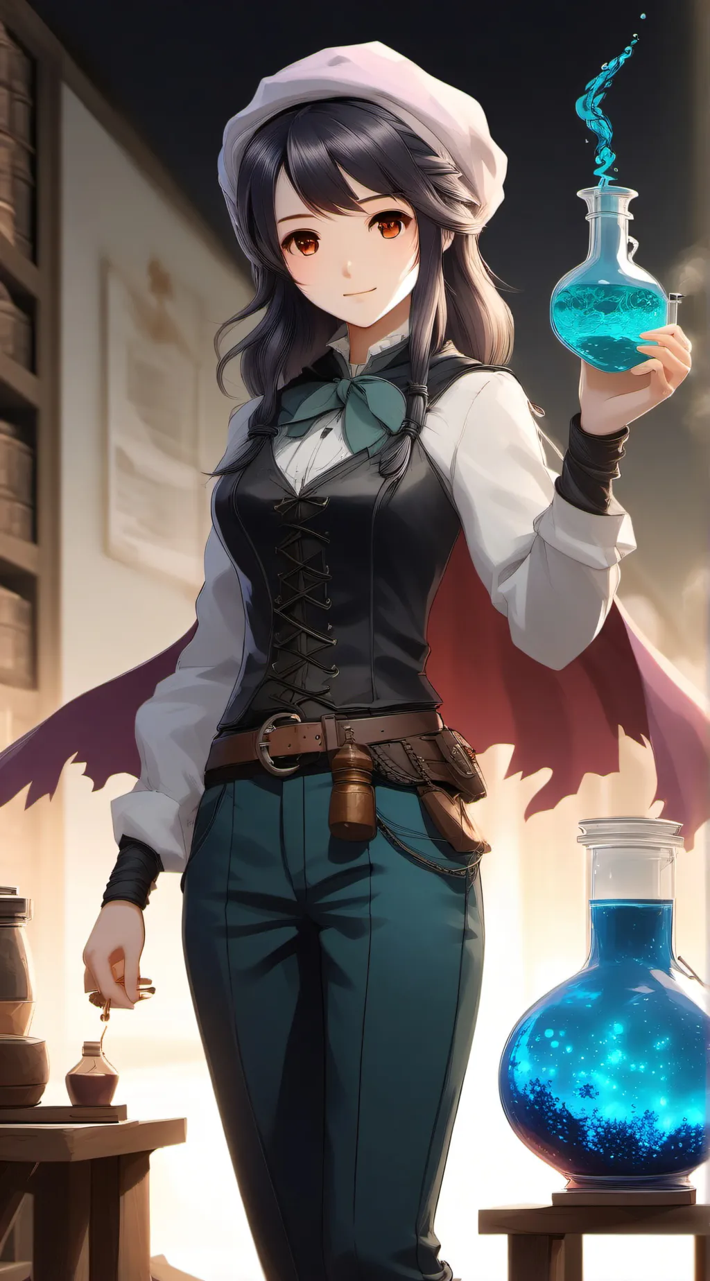 ai character: male or female background