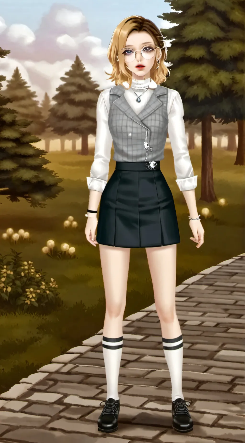 ai character: allice background