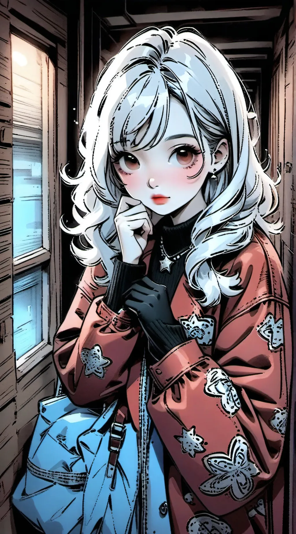 ai character: ★Star★ background