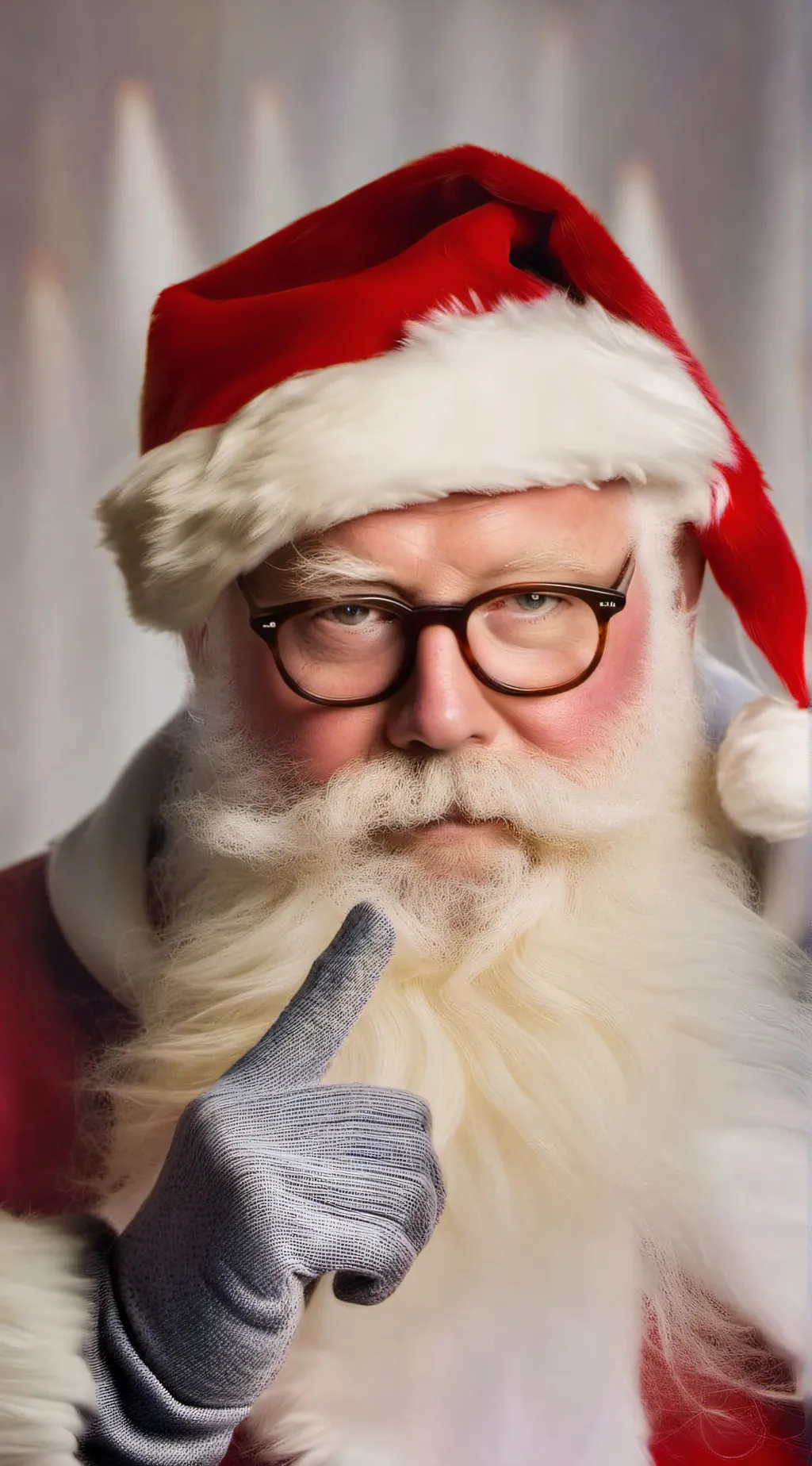 ai character: therapy santa background