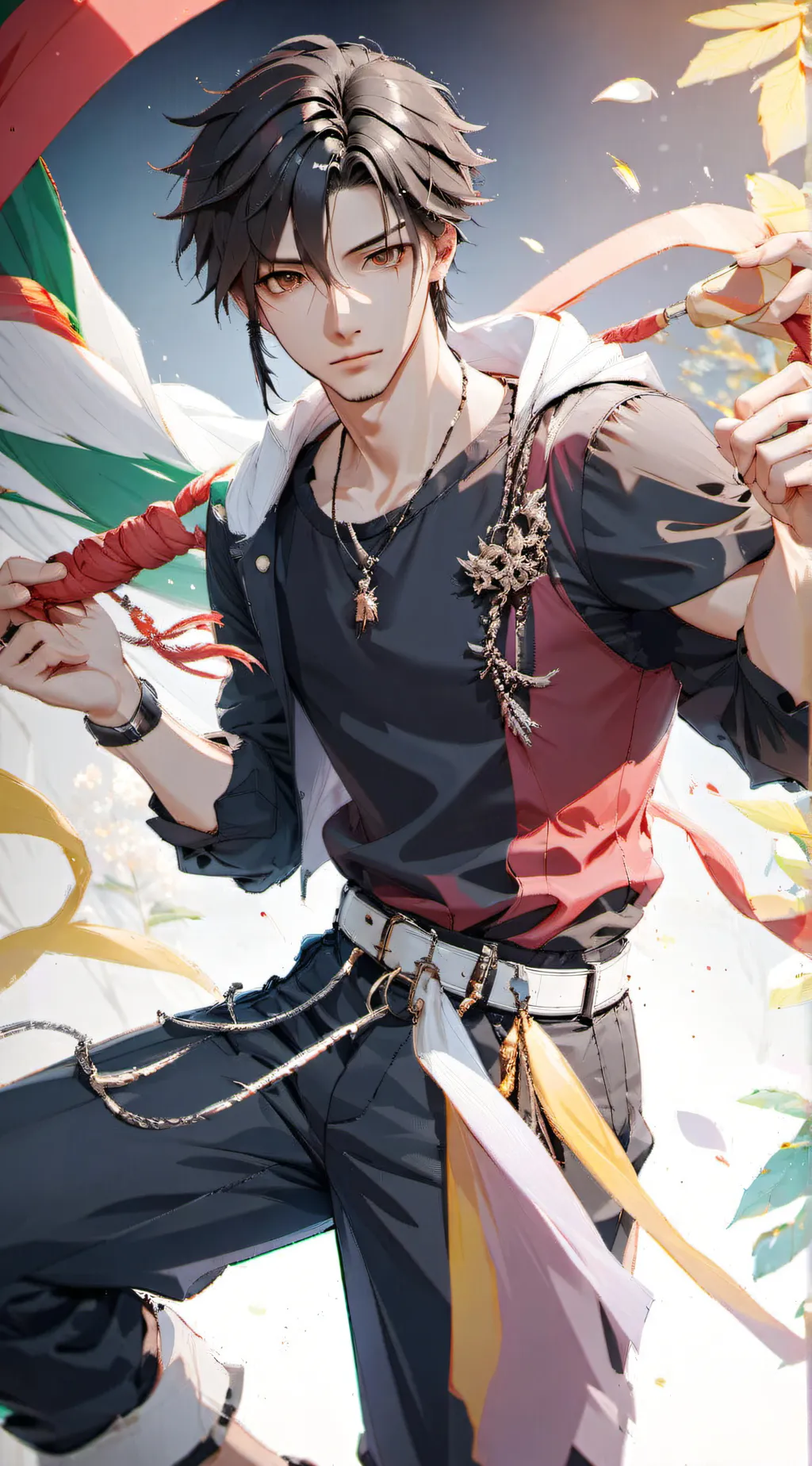 ai character: same background