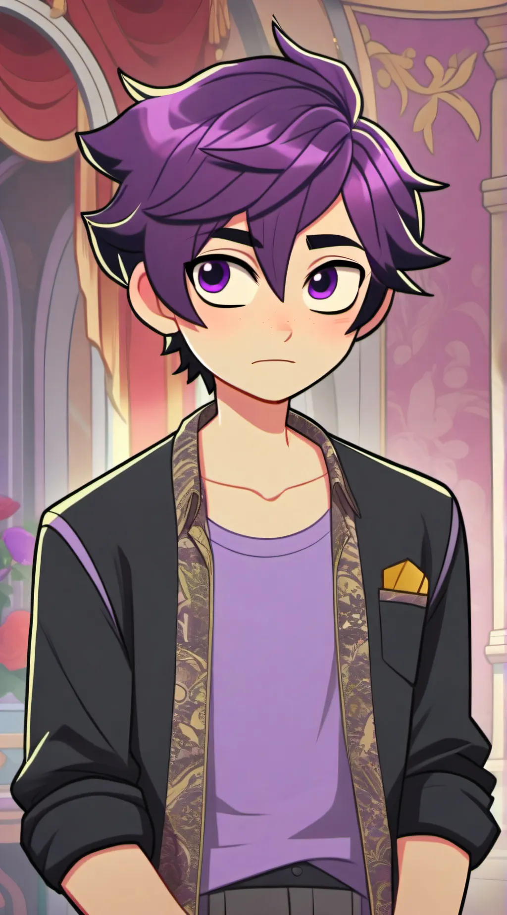 ai character: Zander (tmf) background