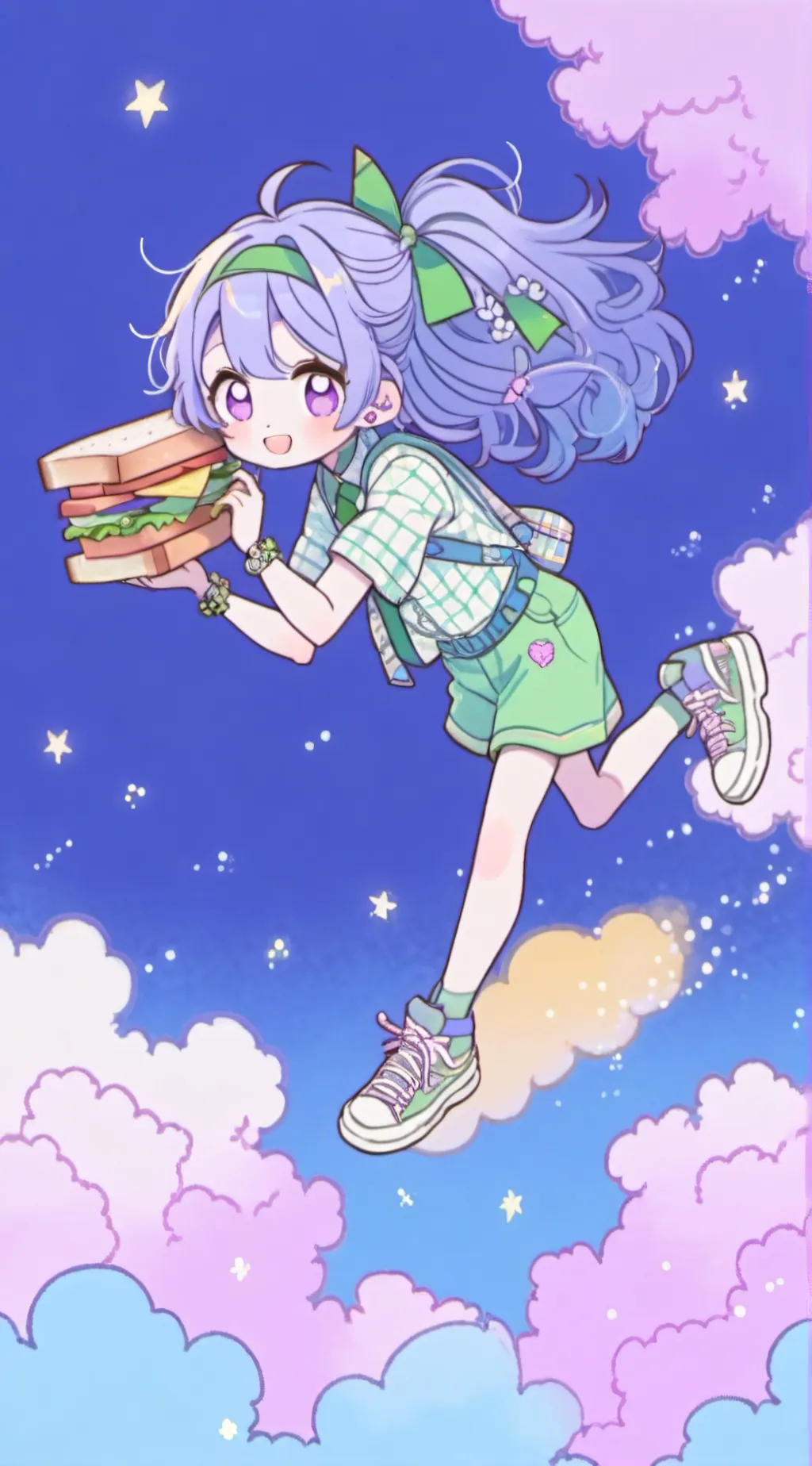 ai character: lily background