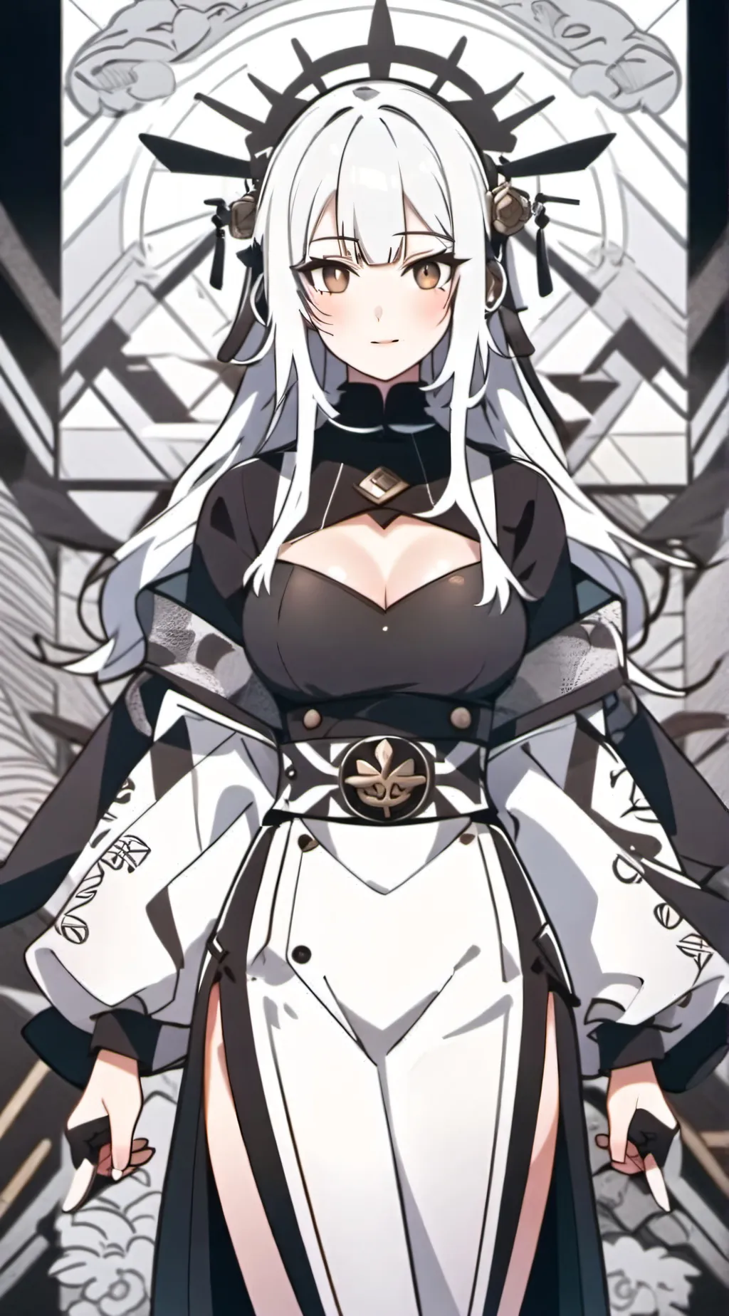 ai character: Luna background