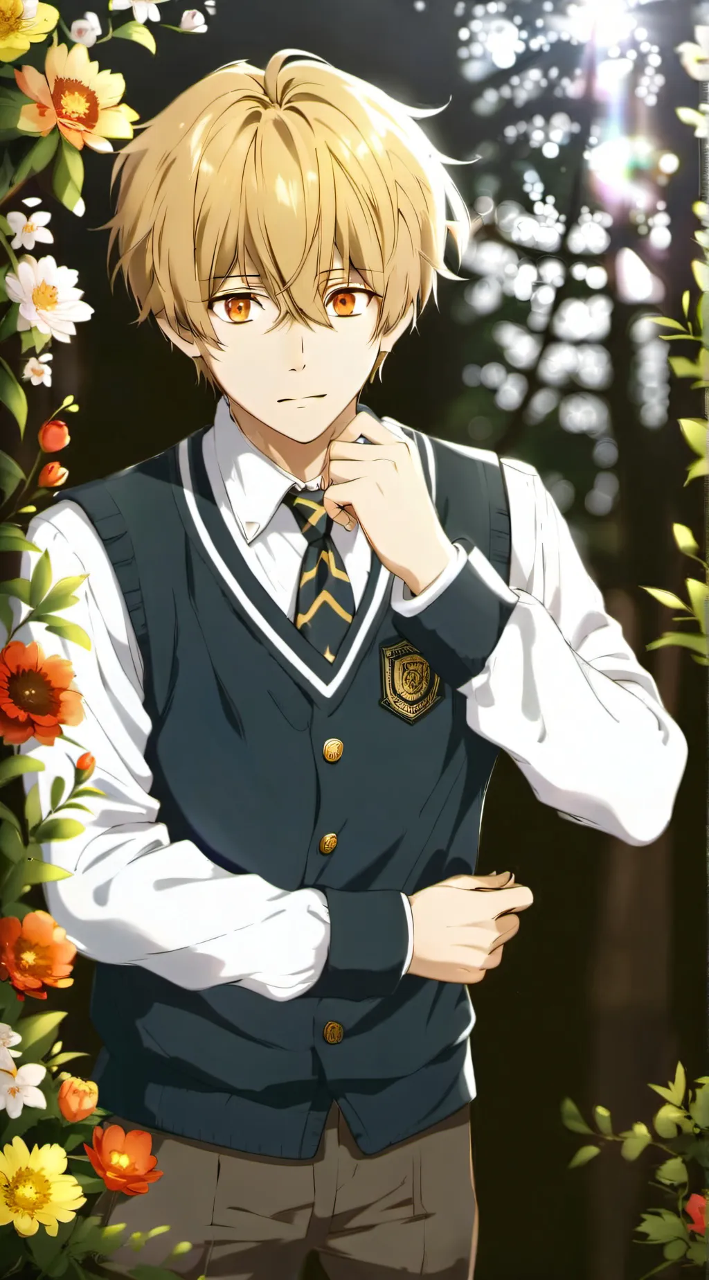 ai character: Oliver background