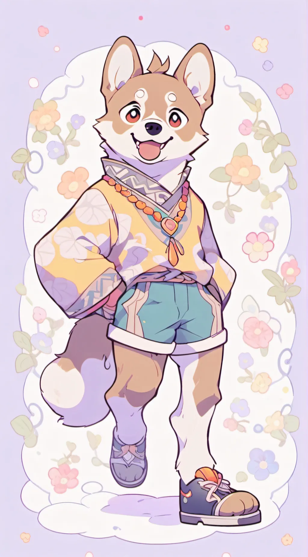 ai character: Dogday background