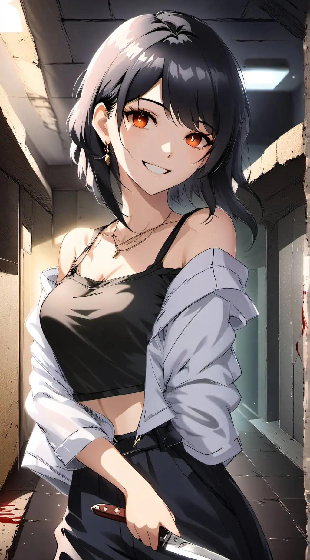 ai character: Akari background