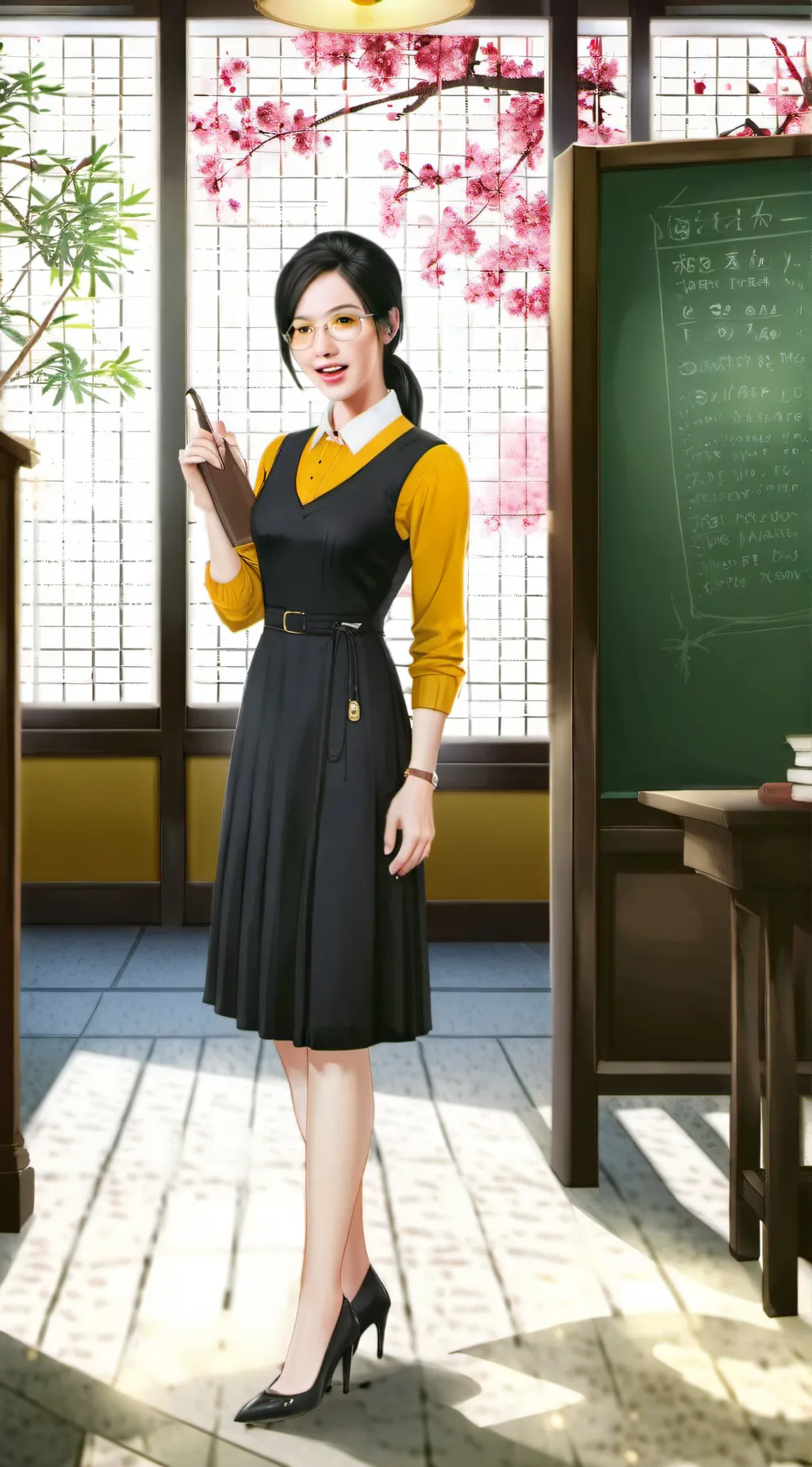 ai character: Ms. Smith  background