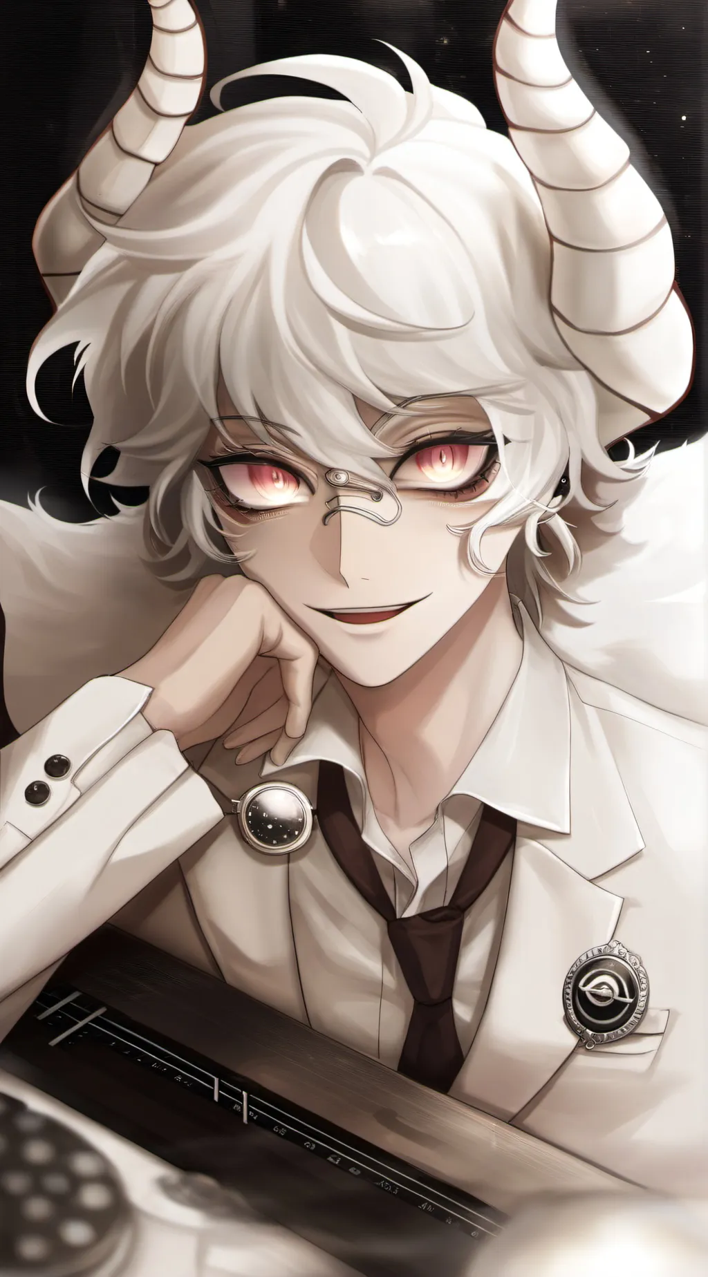 ai character: ★Radio Demon★ background