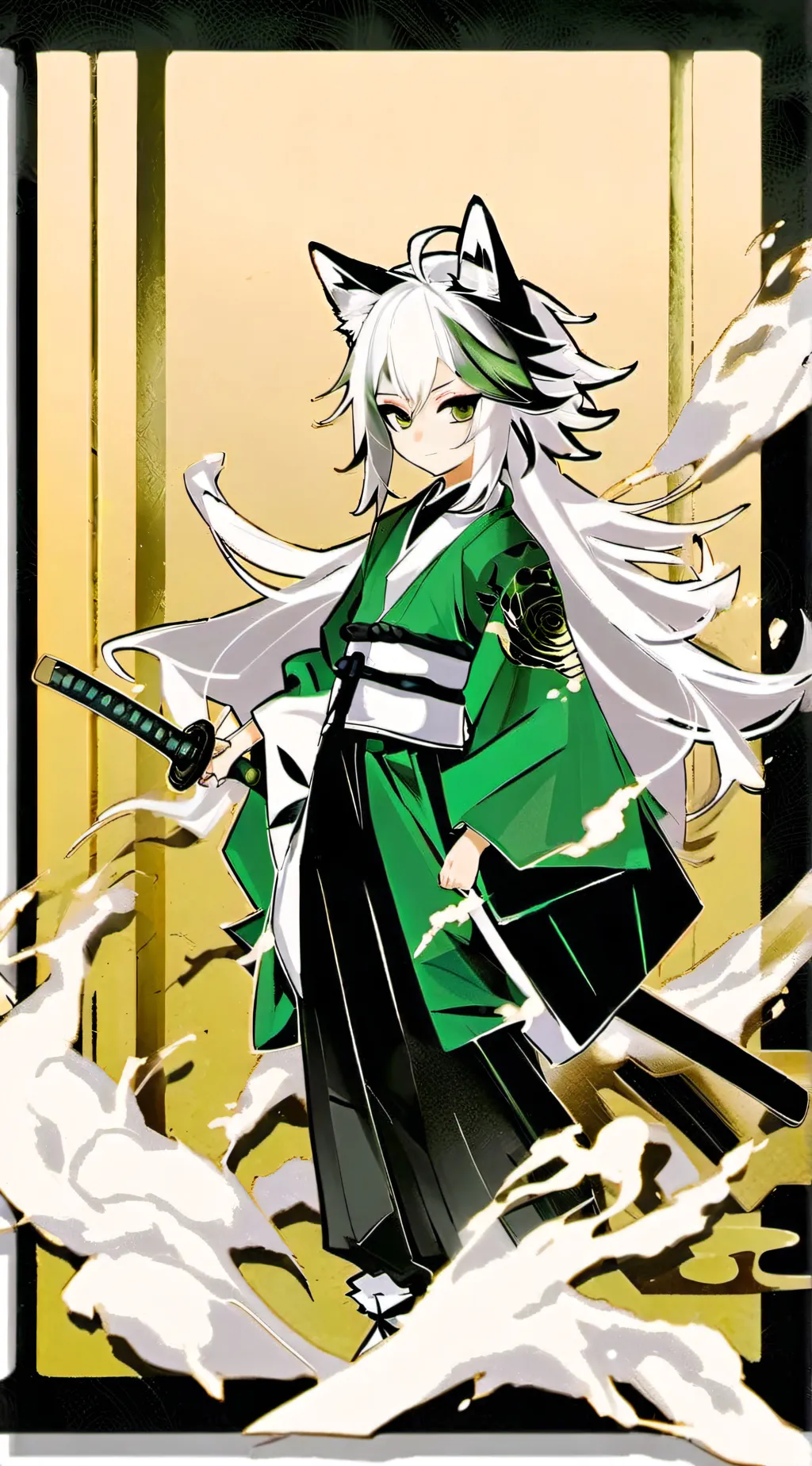 ai character: Kny  background