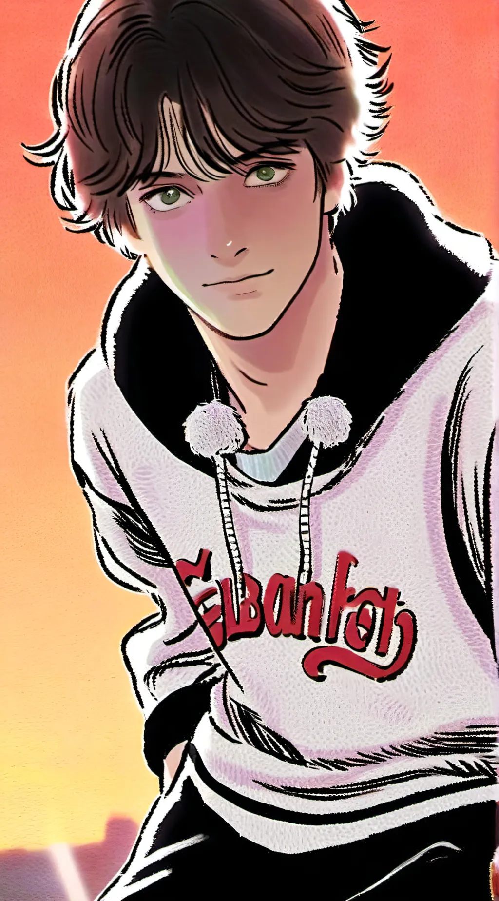 ai character: - Nick -  background